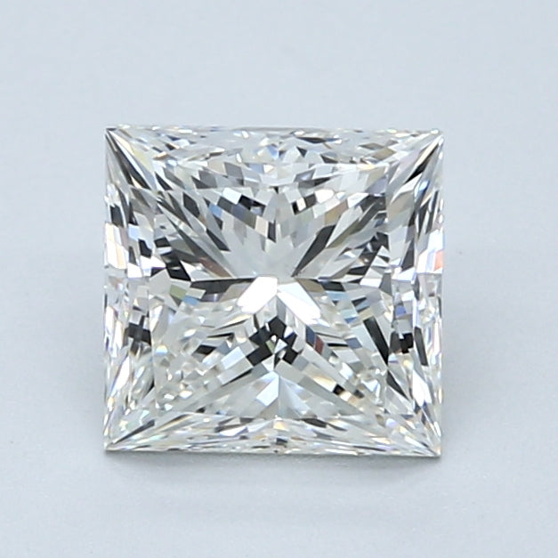 1.8ct Princess Natural Diamond — H VS2, GIA Certified