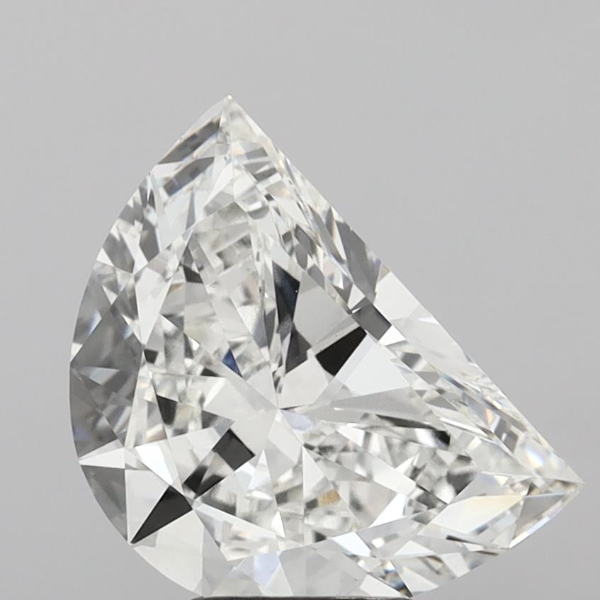 3.79ct Halfmoon, F VVS2 — IGI