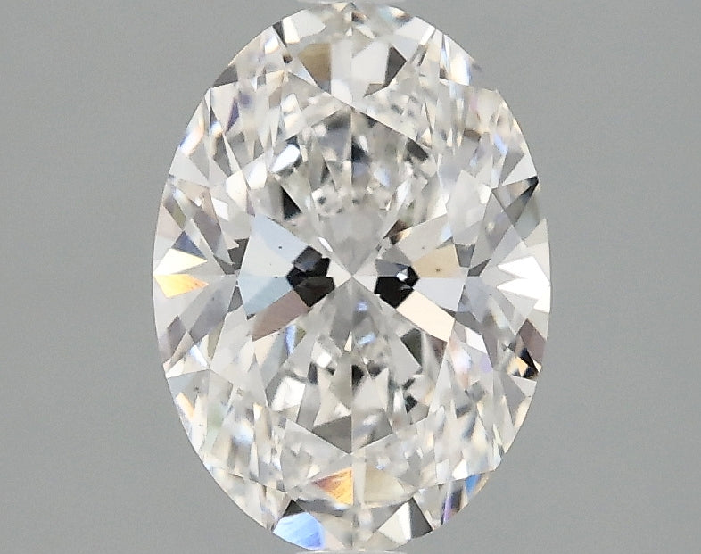 1.58ct Oval Lab-Grown Diamond — F VS2, IGI Certified