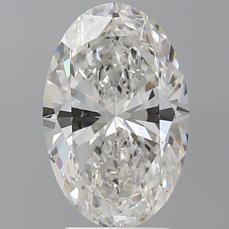 3.5ct Oval Lab-Grown Diamond — F VVS2, IGI Certified