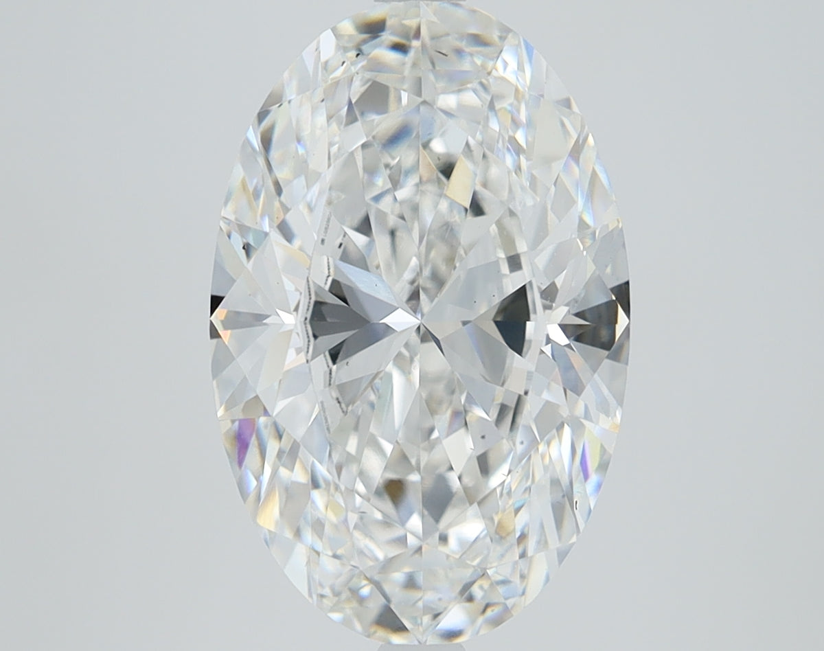 4.03ct Oval Lab-Grown Diamond — D VS2, IGI Certified