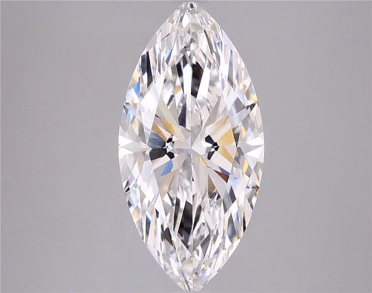 2.1ct Marquise, F VS1 — IGI