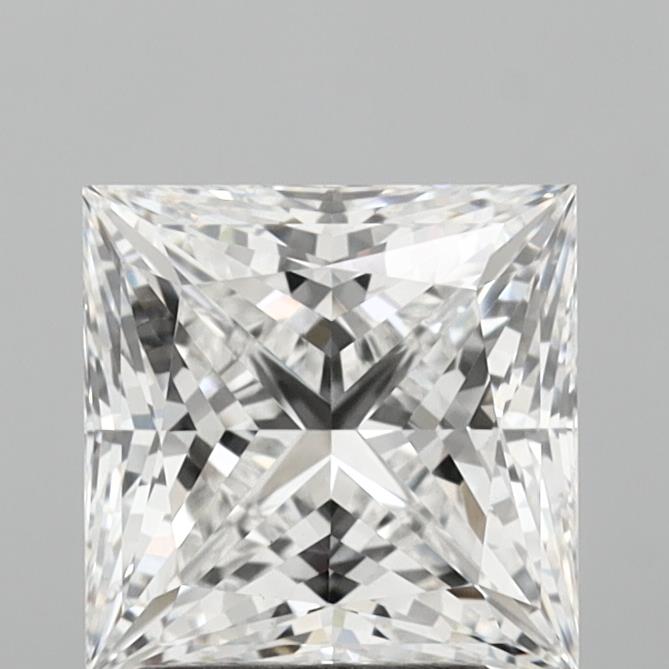 3.02ct Princess Lab-Grown Diamond — F VVS2, IGI Certified
