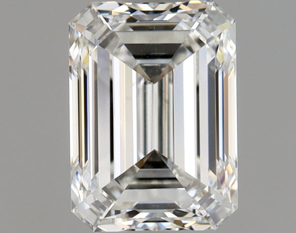 1.01ct EMERALD, F SI1 — GIA