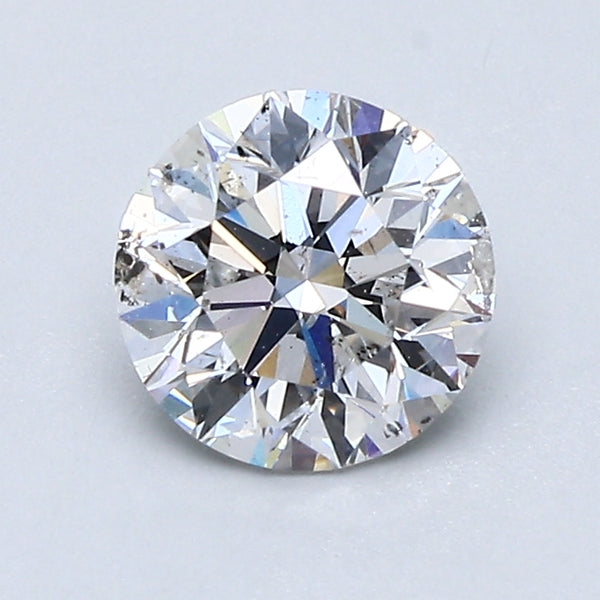 1.0ct Round, E SI2 — GIA