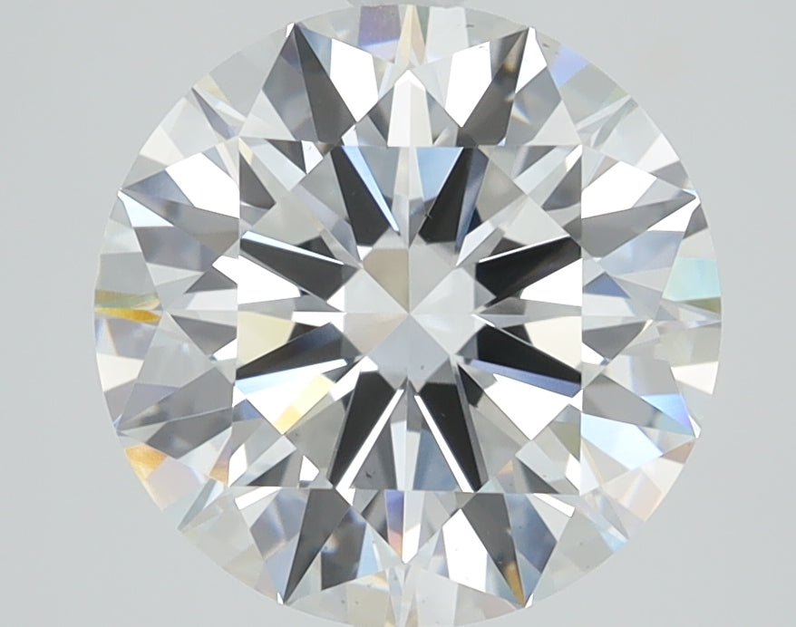 3.23ct Round, F VS2 — IGI
