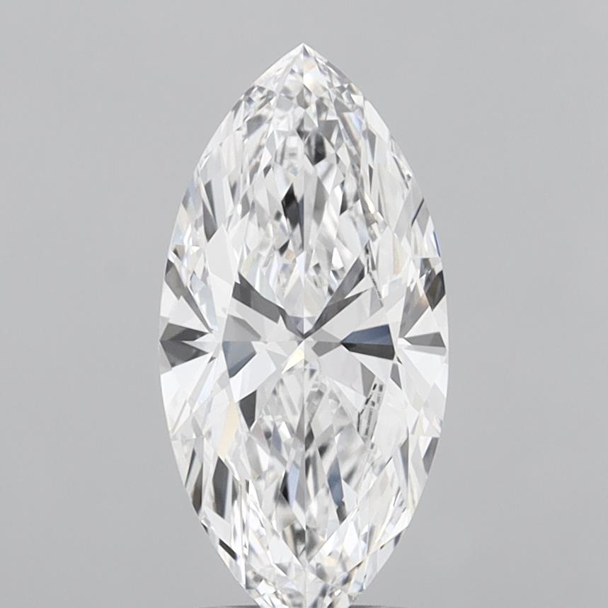 2.06ct Marquise Lab-Grown Diamond — D VVS2, IGI Certified