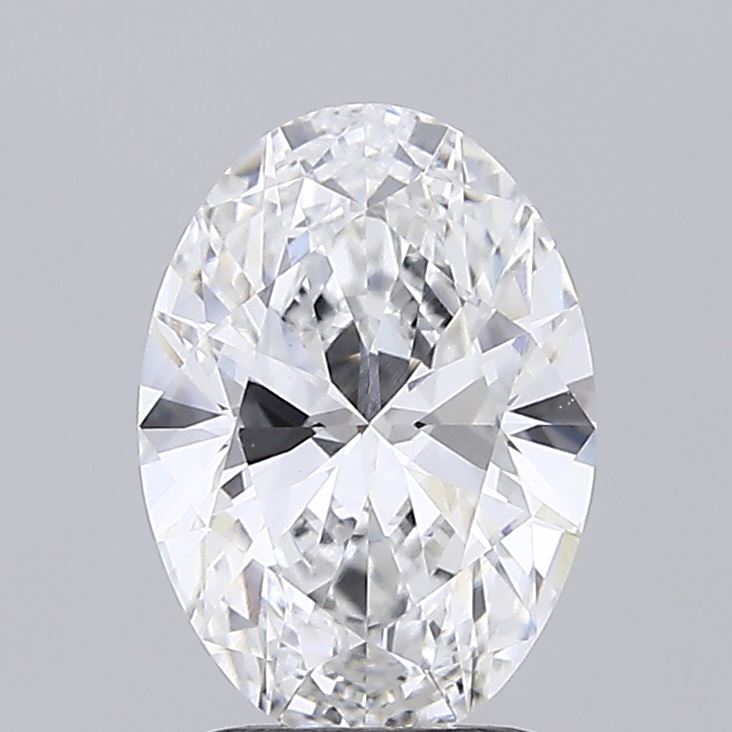 2.0ct Oval, D VVS2 — IGI