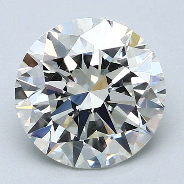 2.7ct Round Natural Diamond — I VS1, GIA Certified