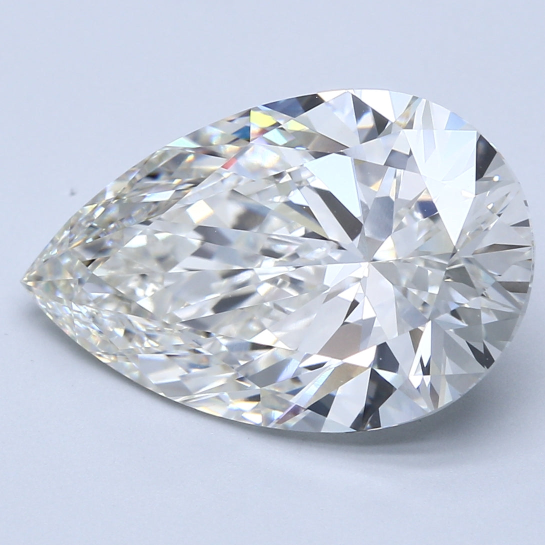 9.57ct Pear, H VVS2 — IGI