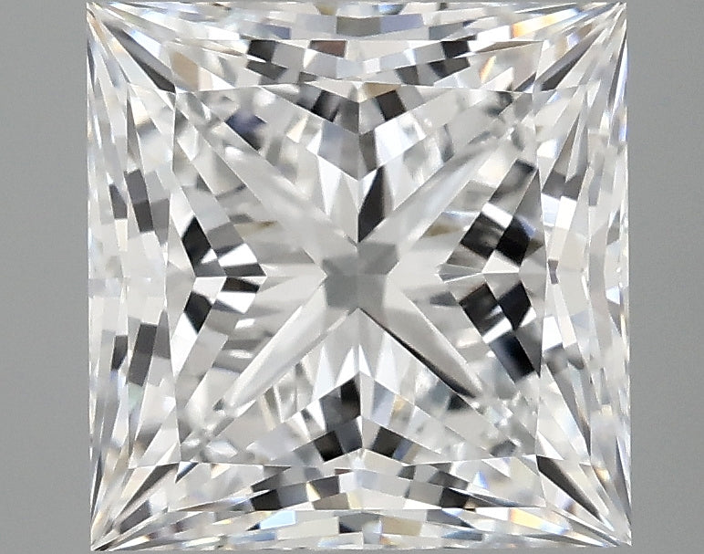 4.09ct Princess, D VVS2 — IGI