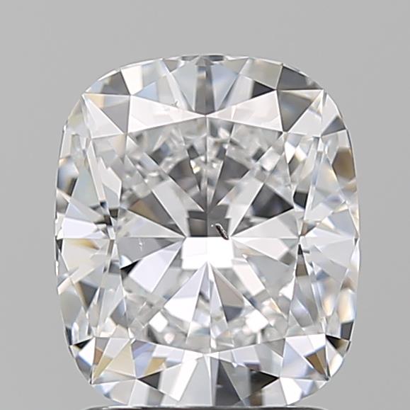 1.7ct Cushion, D SI1 — IGI