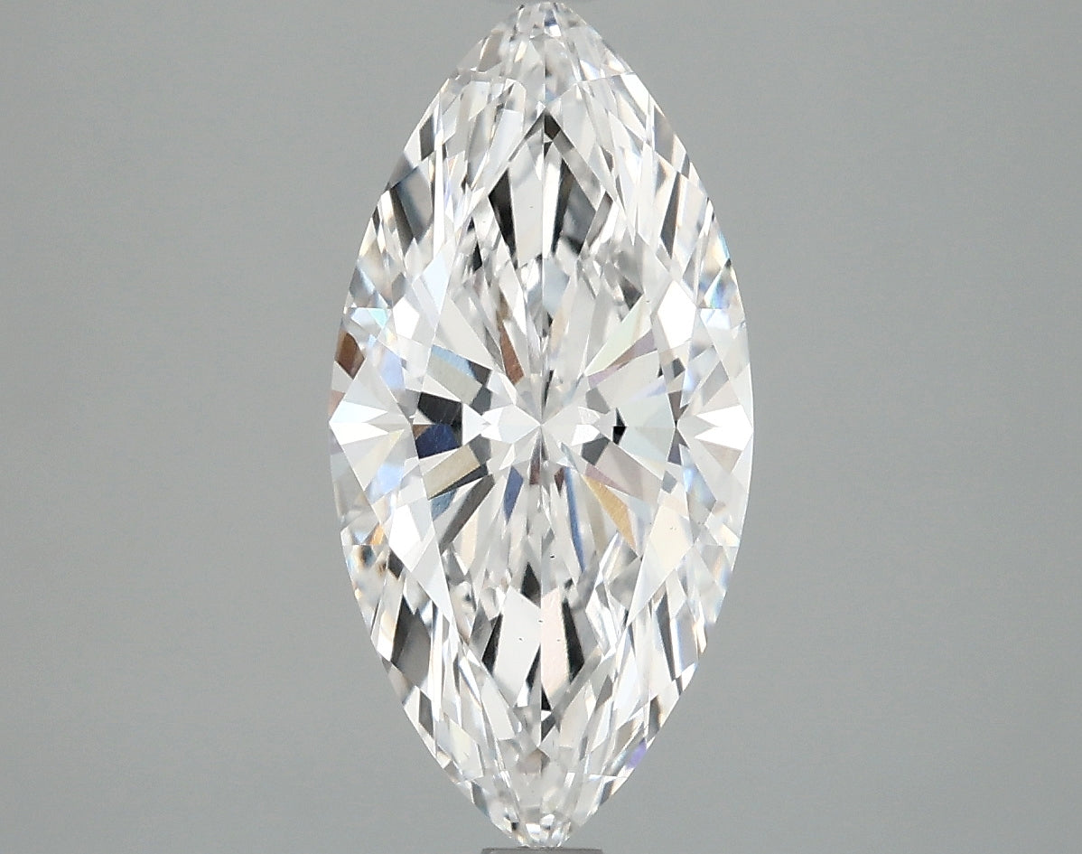 2.4ct Marquise, D VS1 — IGI