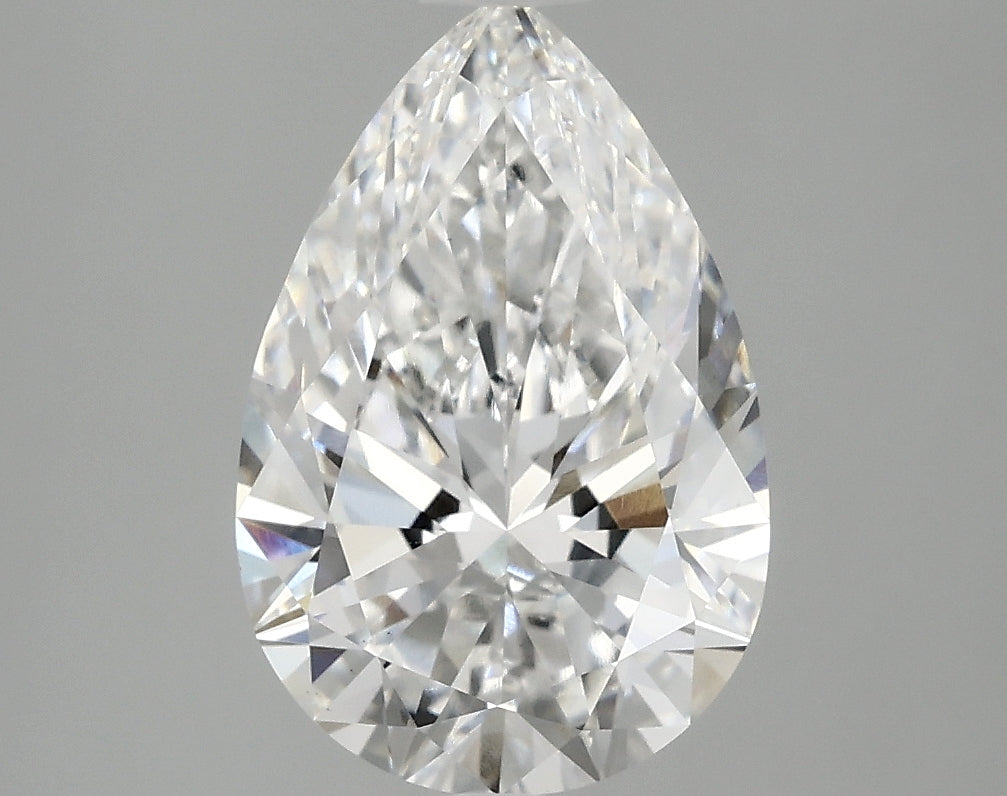 2.58ct Pear Lab-Grown Diamond — E VS1, IGI Certified