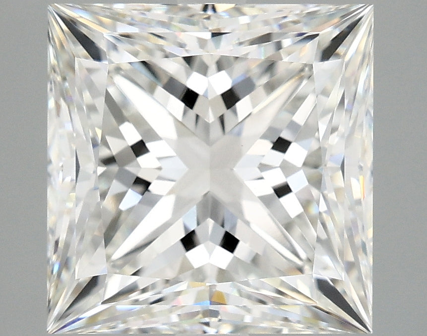 5.03ct Princess, F VVS2 — IGI