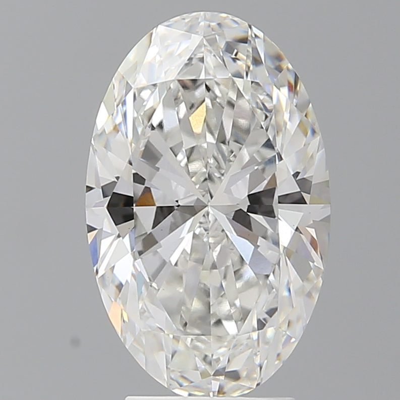 4.1ct Oval Lab-Grown Diamond — E VVS2, IGI Certified