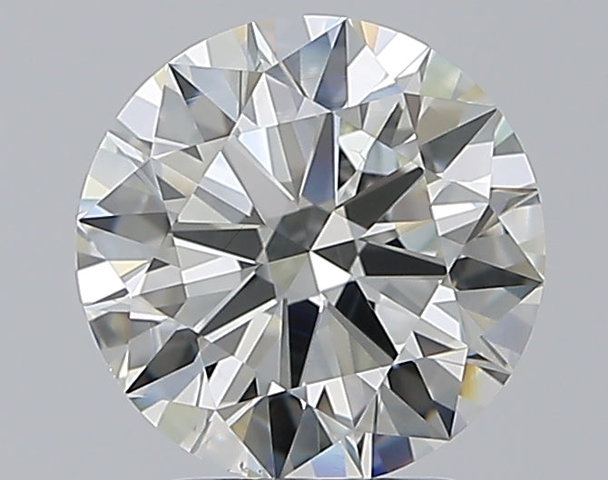 2.5ct Round Natural Diamond — J VS2, GIA Certified