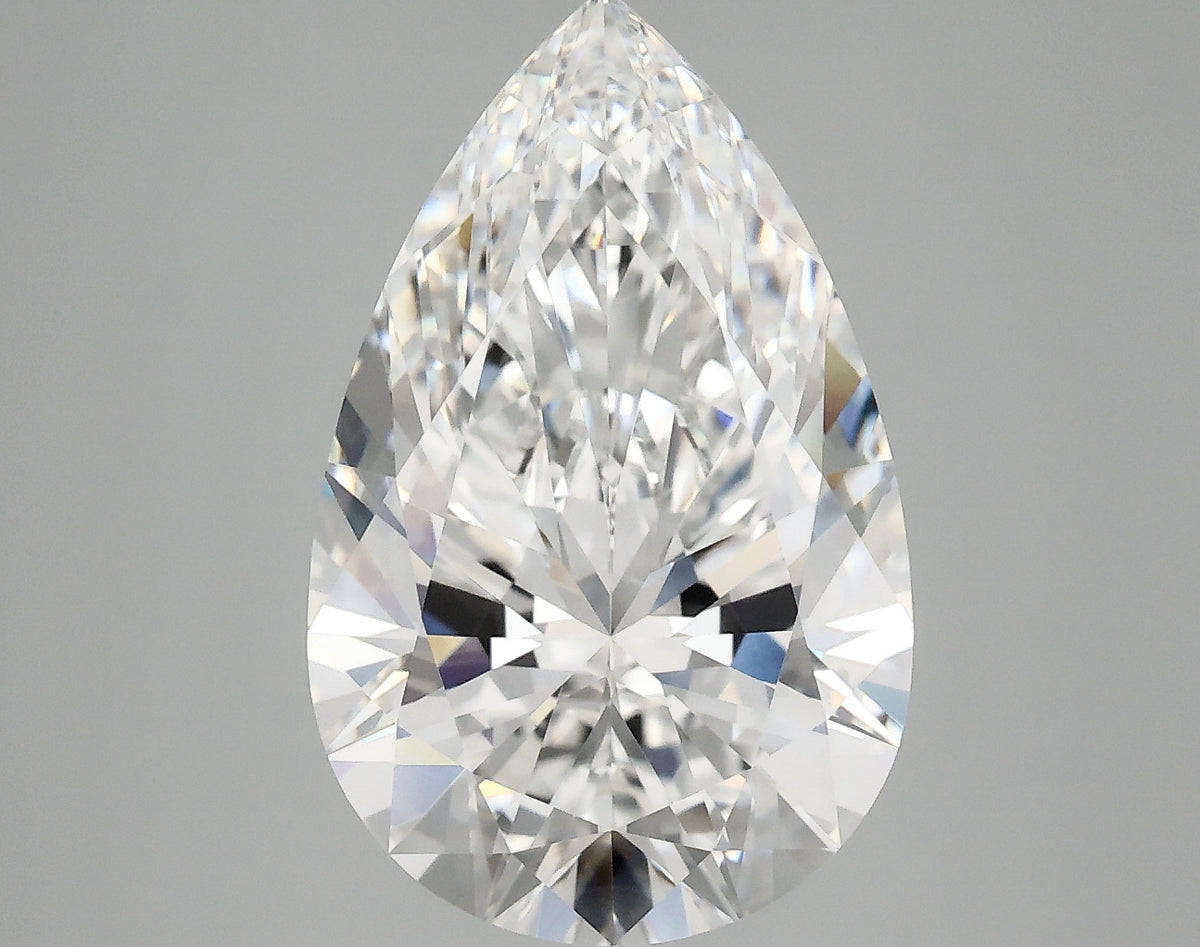 5.08ct Pear, D VVS2 — IGI