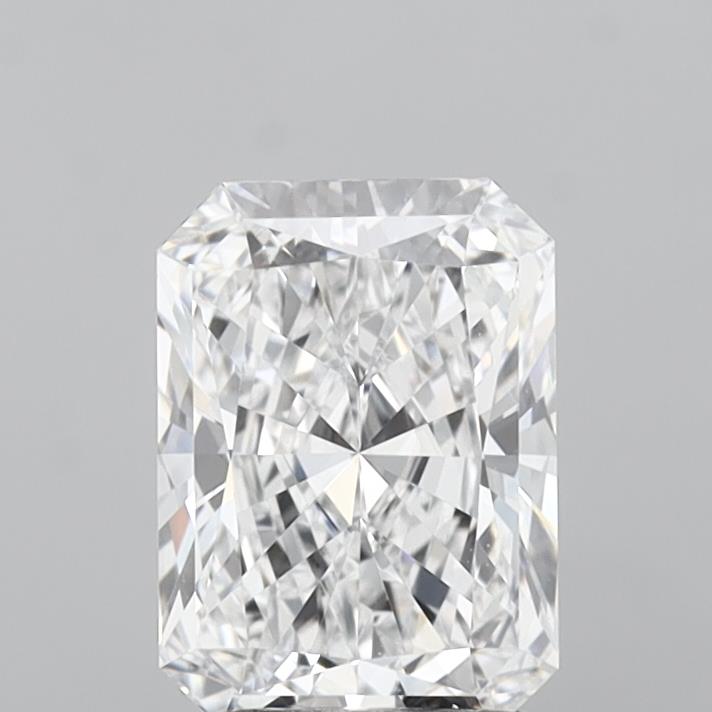 2.05ct Radiant, D VVS2 — IGI