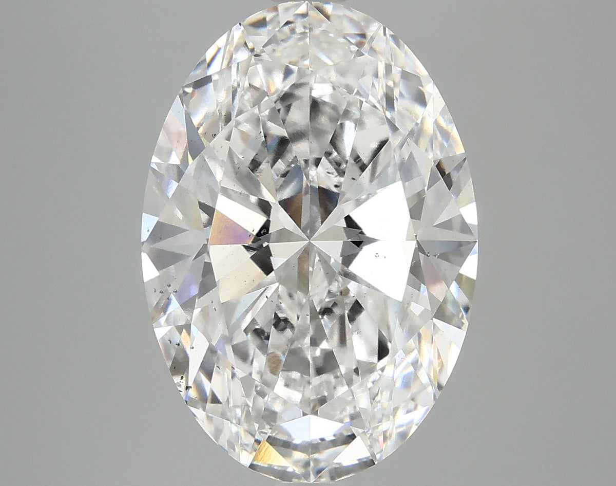 5.8ct Oval, D VS2 — IGI