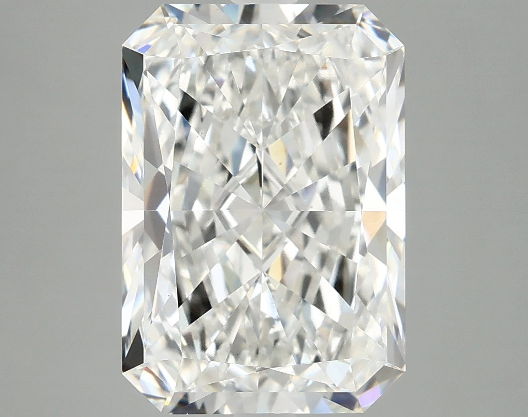 5.04ct Radiant, F VVS2 — IGI