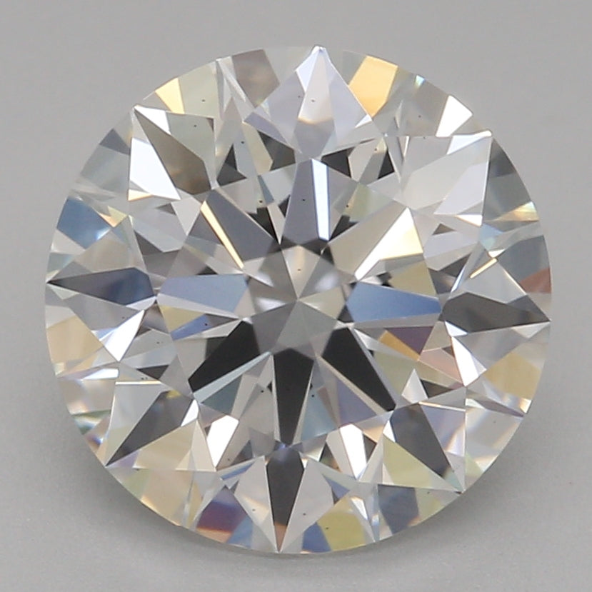 2.06ct Round, F VS2 — IGI