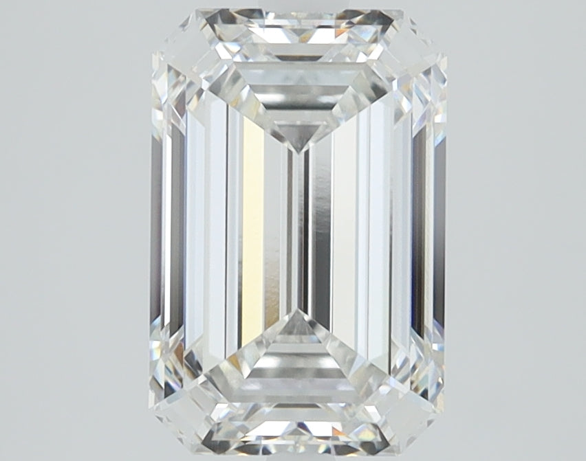 2.07ct Emerald, F VVS1 — GIA