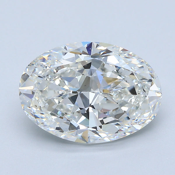 5.02ct OVAL, H VS2 — GIA