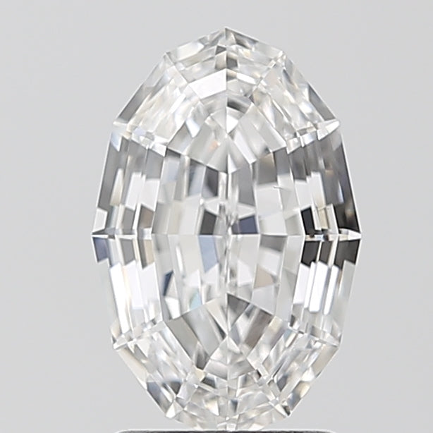 2.04ct Oval Step Cut, E VVS2 — IGI