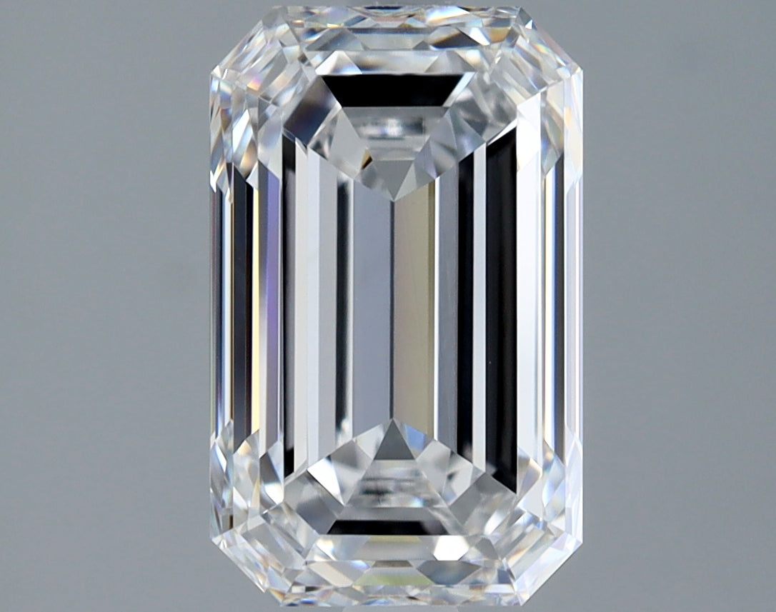 2.6ct EMERALD, D VVS1 — GIA — Laura Milman New York