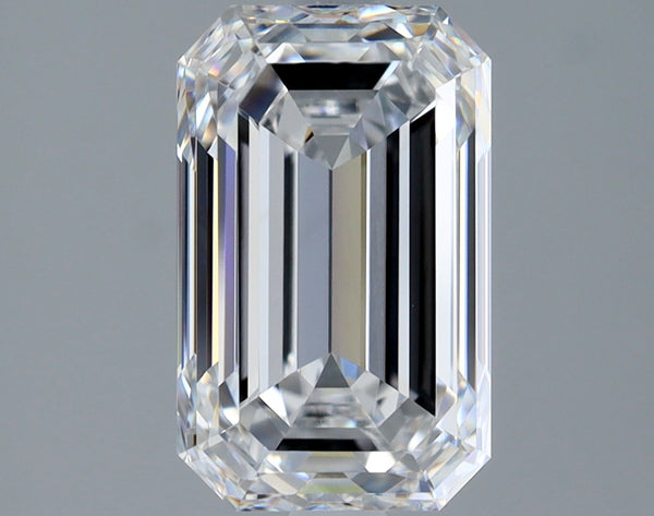 2.6ct EMERALD, D VVS1 — GIA