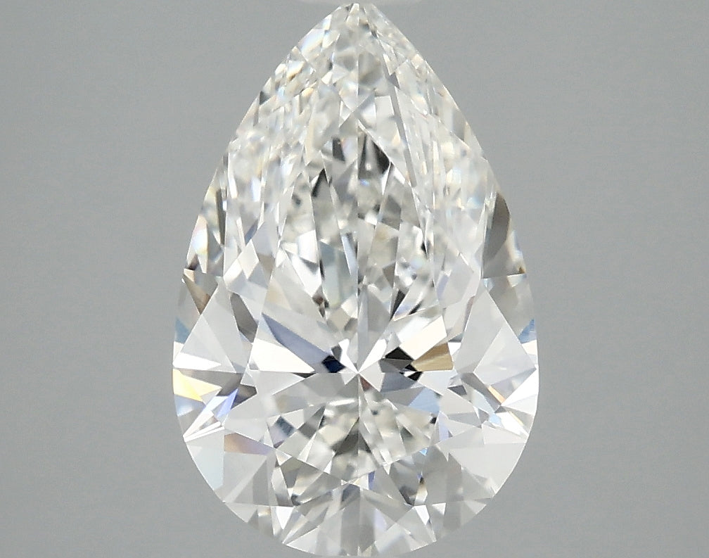 2.78ct Pear, F VVS2 — IGI