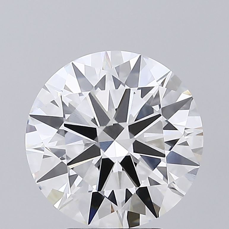 3.81ct Round, F VVS2 — IGI