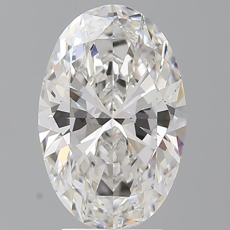 3.59ct Oval Lab-Grown Diamond — F VS1, IGI Certified