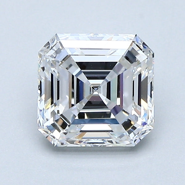 1.3ct ASSCHER, E VS2 — GIA