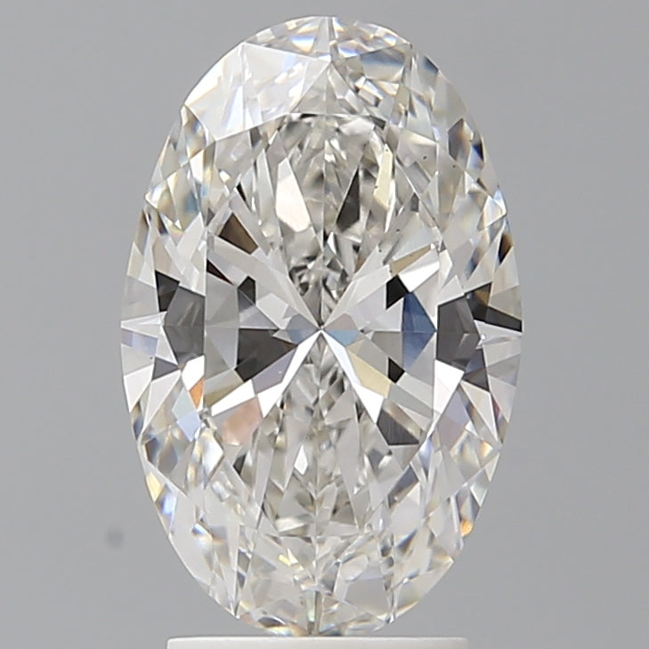 3.04ct Oval Lab-Grown Diamond — F VS1, IGI Certified