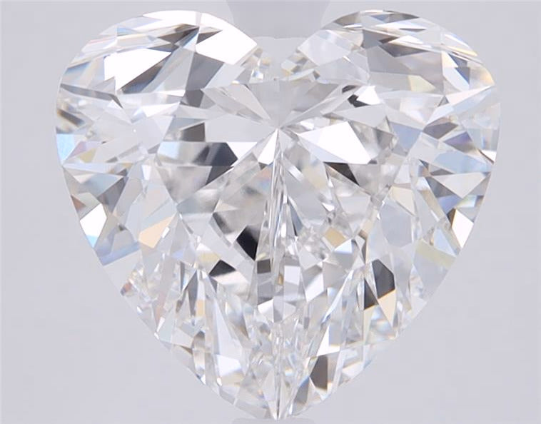 2.76ct Heart Lab-Grown Diamond — F VS1, IGI Certified