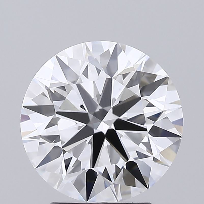 3.08ct Round, E VVS2 — IGI
