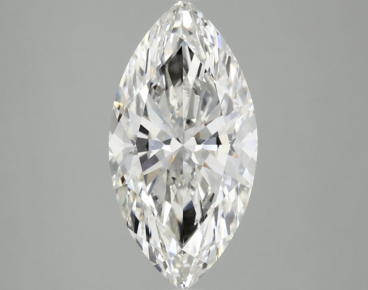 3.05ct Marquise Lab-Grown Diamond — F VVS2, IGI Certified