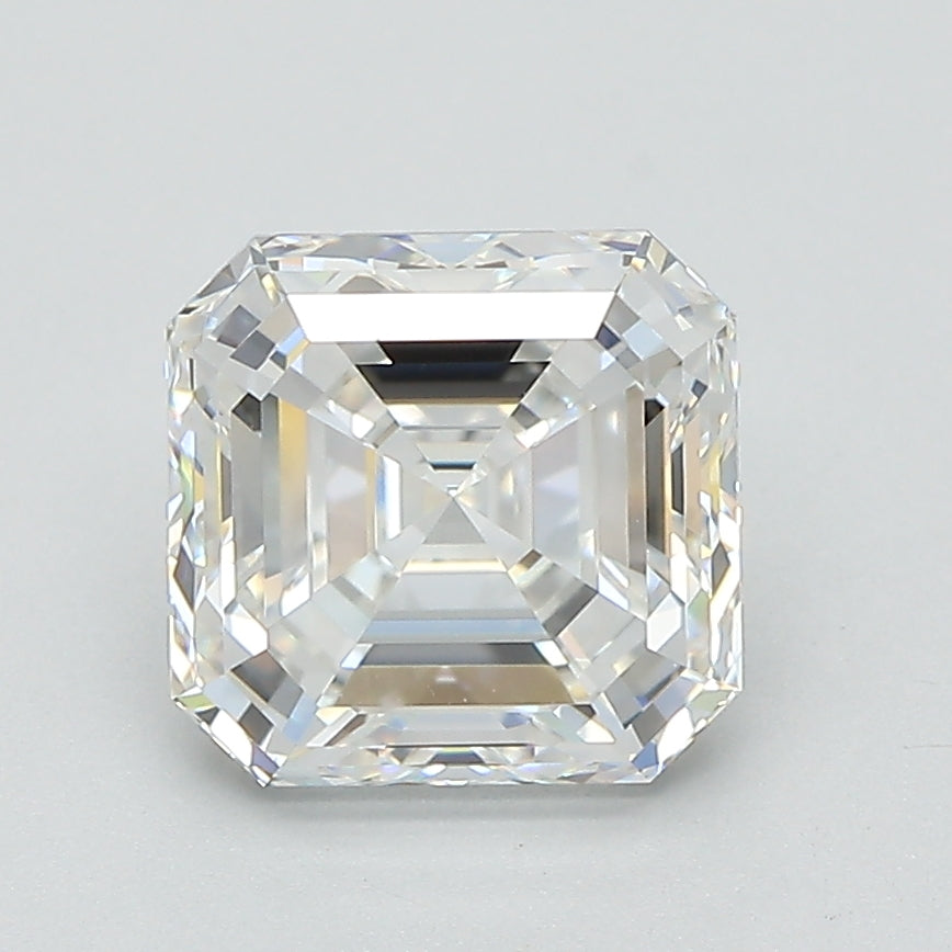 2.2ct Asscher Natural Diamond — F VVS2, GIA Certified