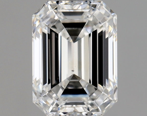 1.01ct EMERALD, F SI1 — GIA