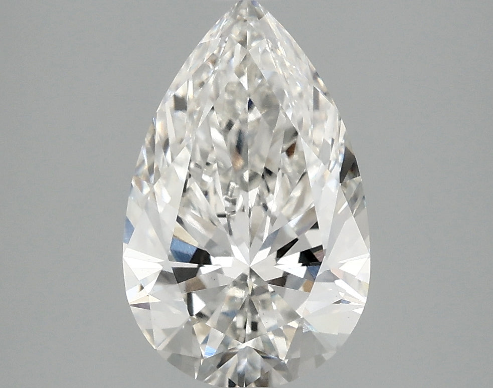 2.37ct Pear, F VS2 — IGI