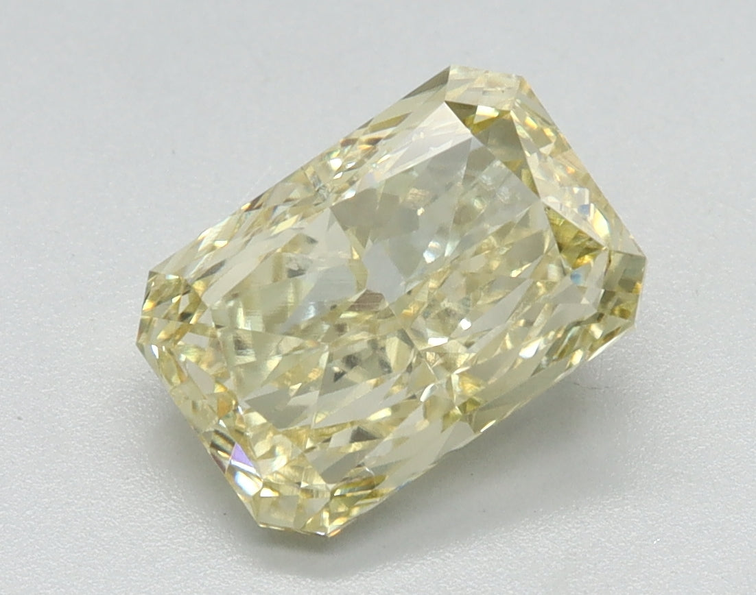 2.01ct Radiant Fancy Intense Yellow Lab-Grown Diamond — VS2 | IGI