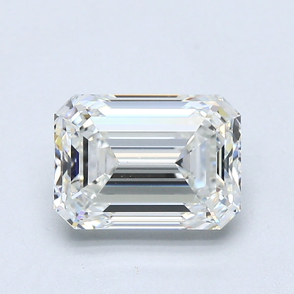 1.7ct EMERALD, H VS2 — GIA