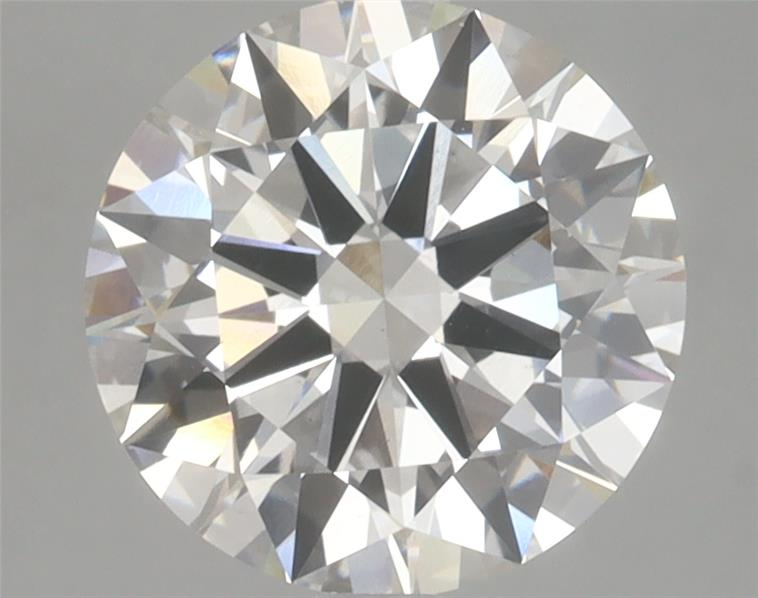 4.07ct Round, F VS2 — IGI