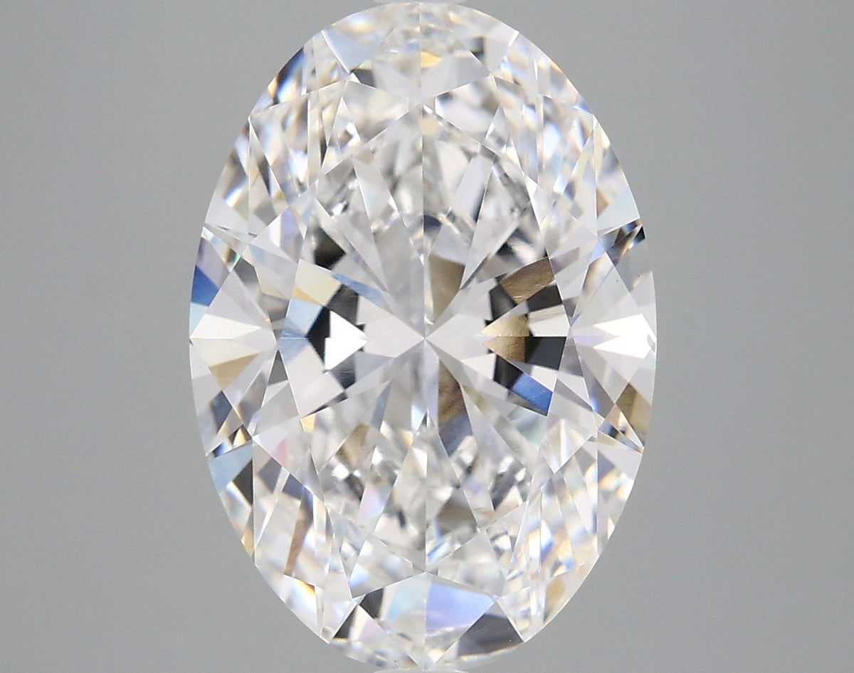 4.83ct Oval, D VS1 — IGI