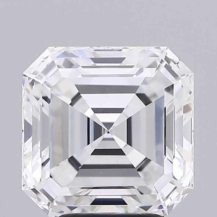 4.09ct Asscher, E VVS2 — IGI