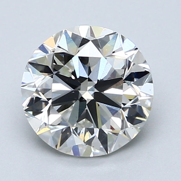 2.0ct Round, I VS2 — GIA