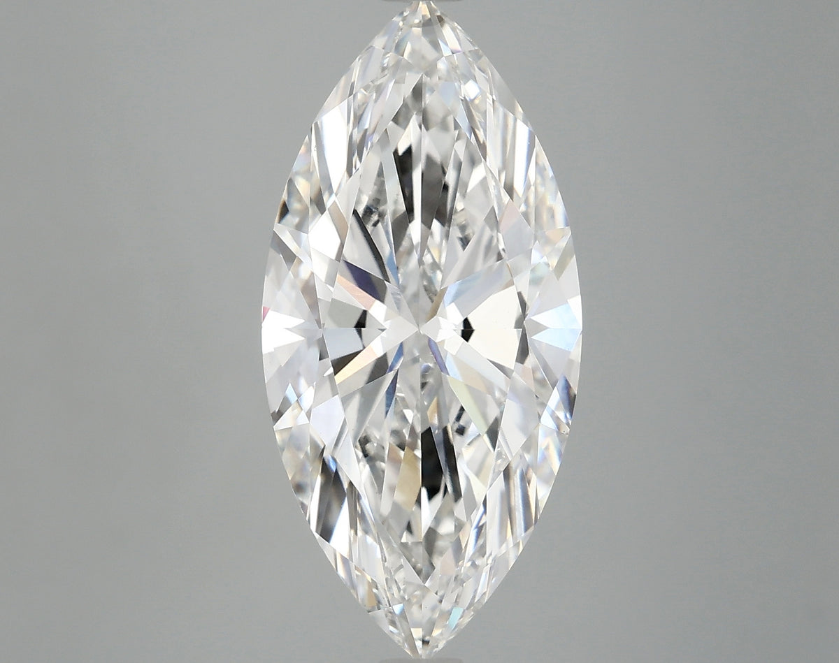 5.56ct Marquise, F VVS2 — IGI