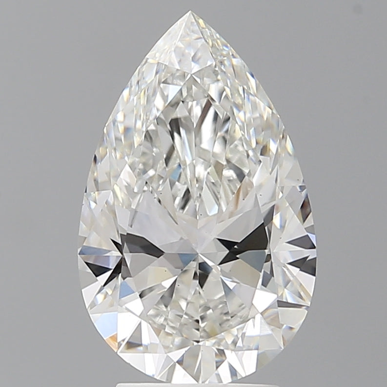 3.55ct Pear Lab-Grown Diamond — F VS1, IGI Certified